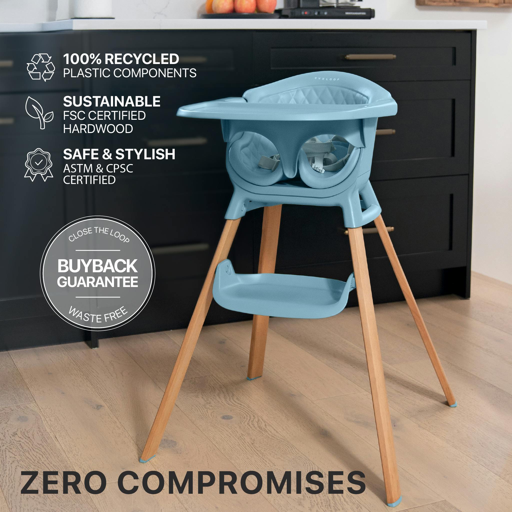 Evrloop 3 in 1 Highchair