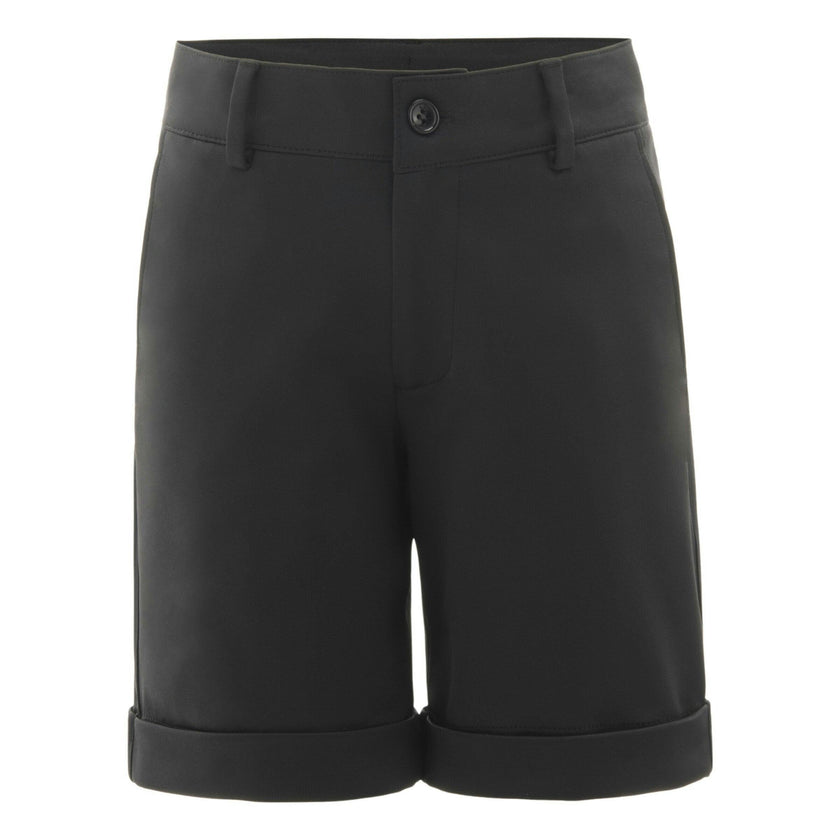 Black Athleisure Shorts