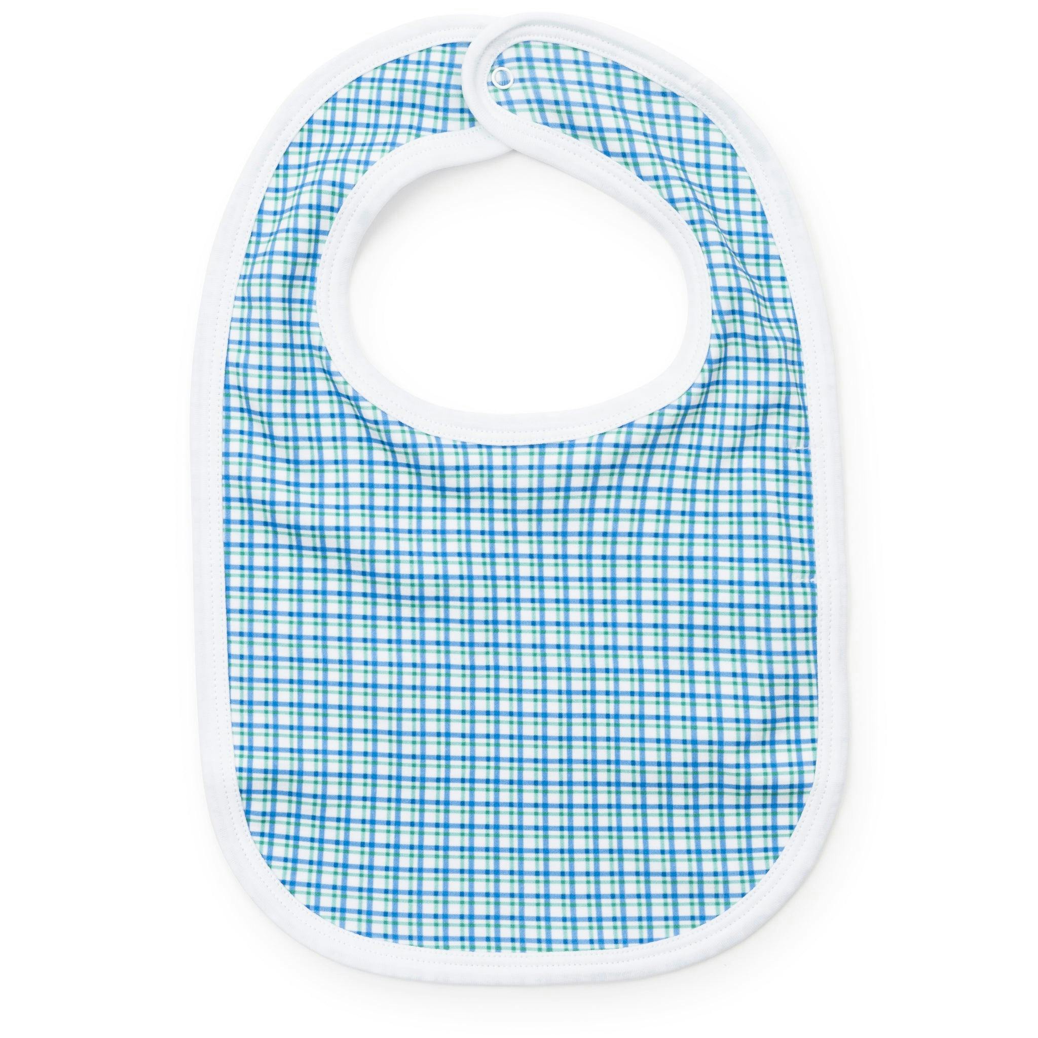 Plain Edge Bib Hampton Plaid