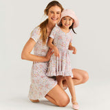 Jillian Ruffled Twirl Dress
