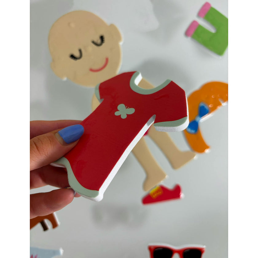 Bath Time: Book & Stickers - Dress Up