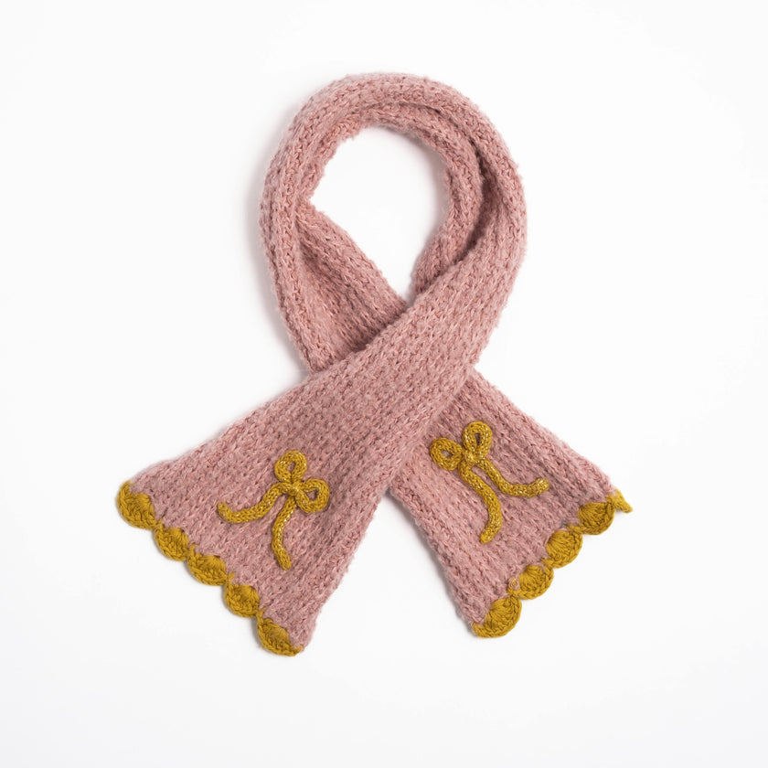 Bow Scarf in Stardust
