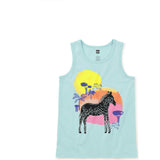 Spotted Tank Top, Blue