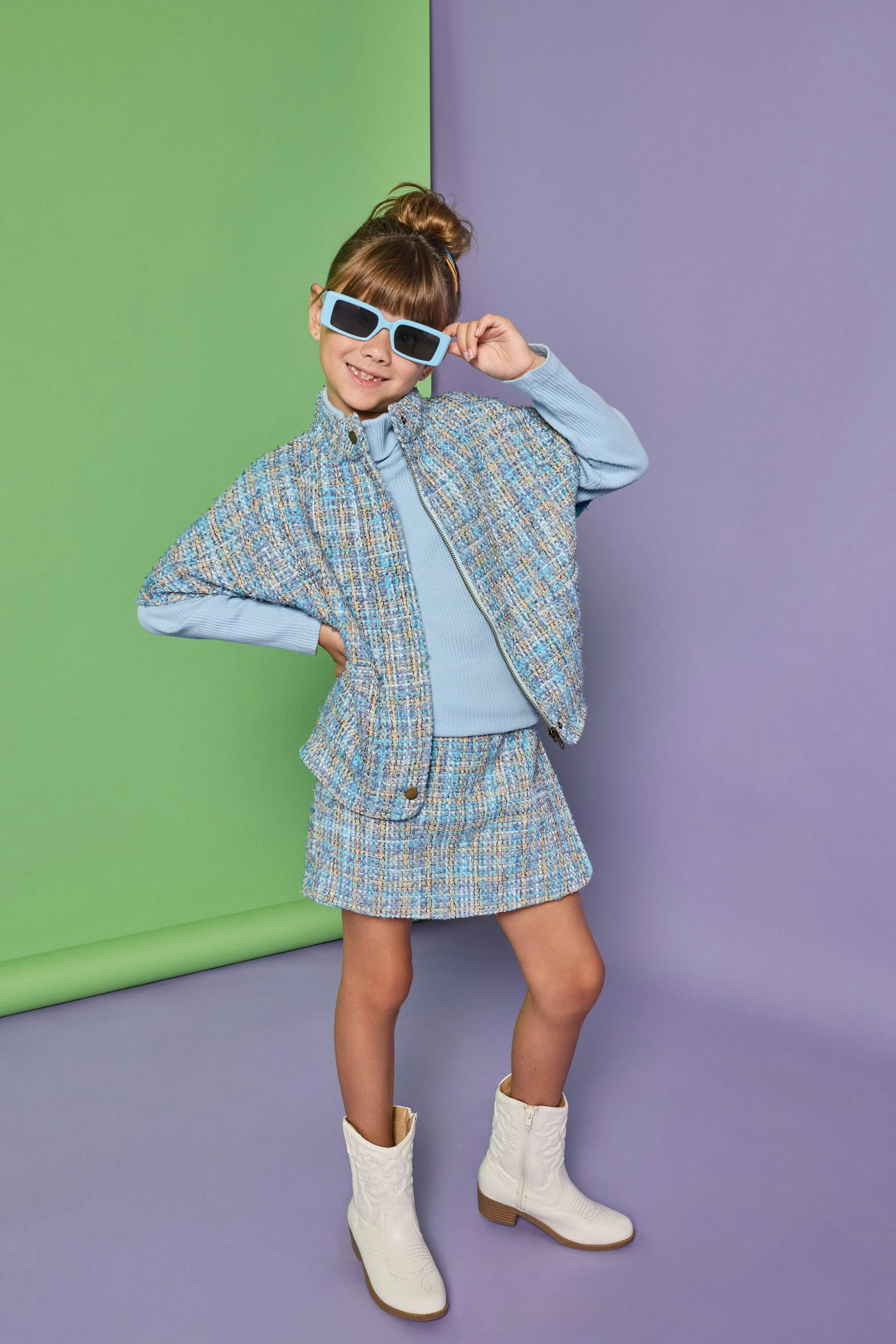 Mini Skort - Turin Tweed