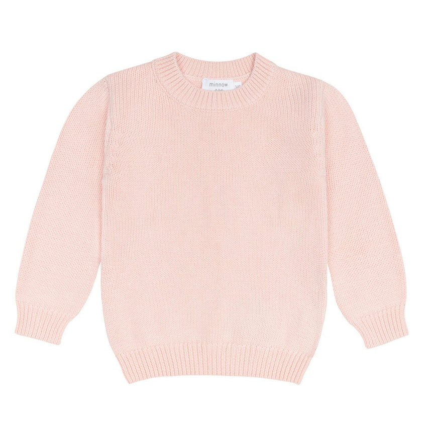 Soft Pink Knit Sweater