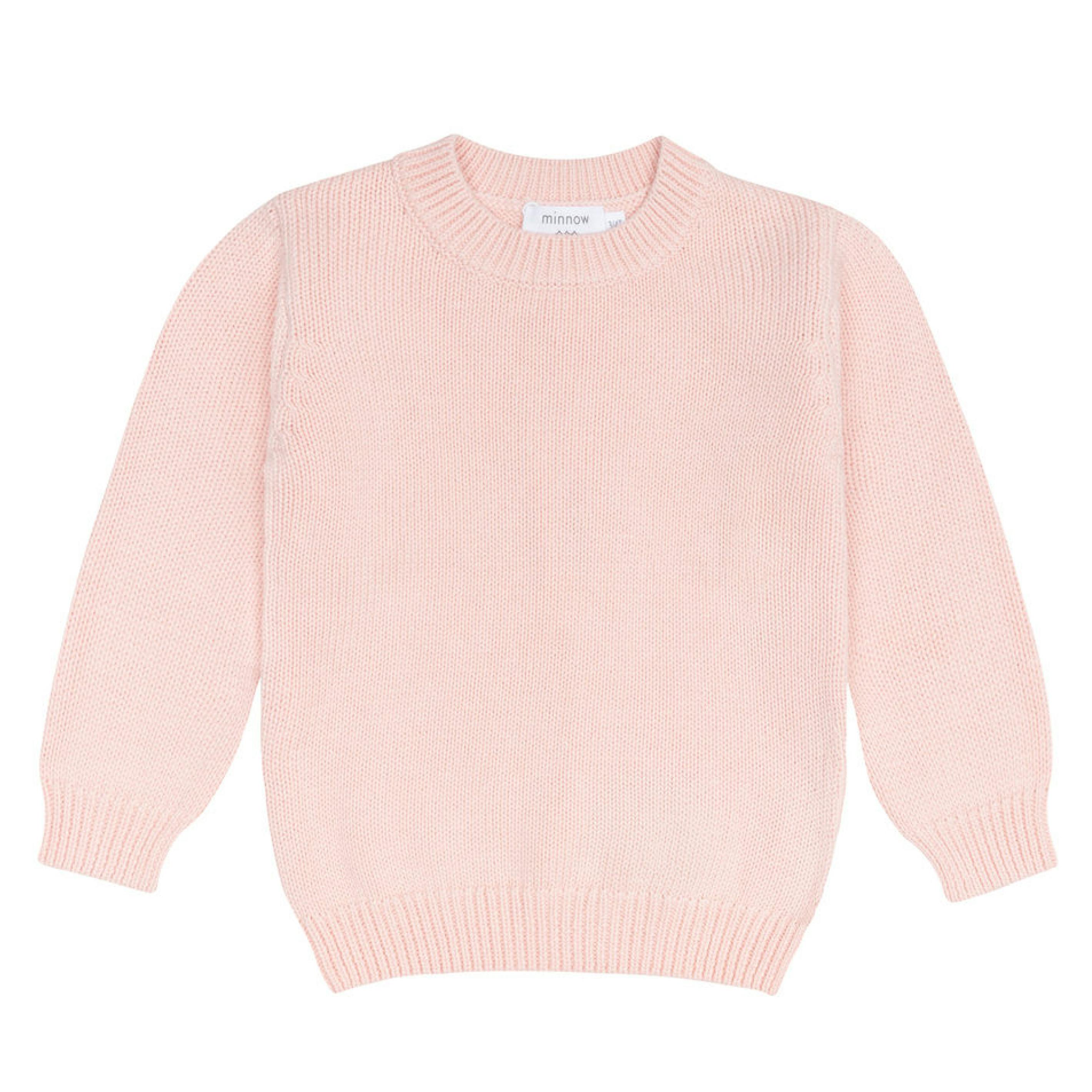 Soft Pink Knit Sweater