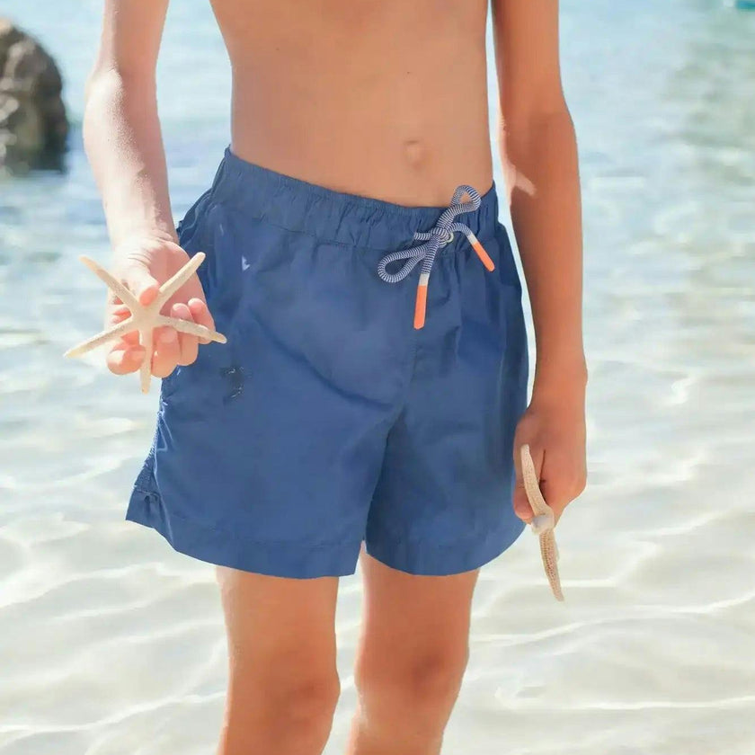 Boys' swim shorts, indigo | CAPRI
