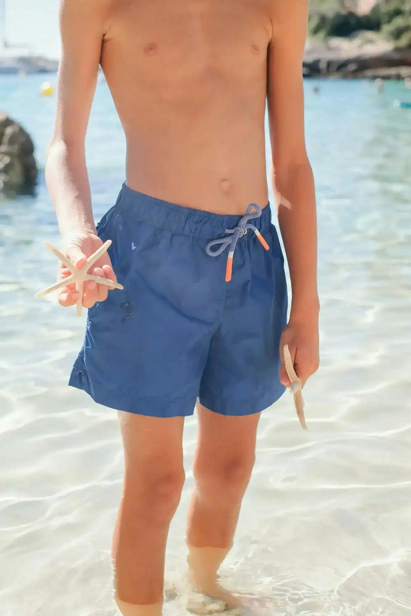 Boys' swim shorts, indigo | CAPRI