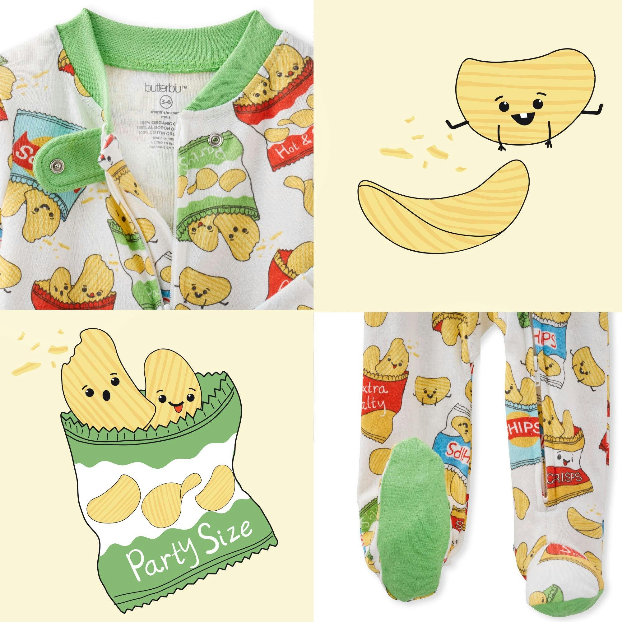 SCOUT Sleep & Play Baby Boys Pajamas