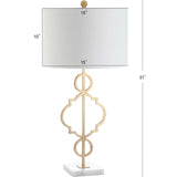 July 31" Modern Contemporary Metal LED Table Lamp
