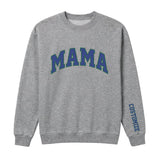 MAMA Personalized Printed Sweatshirt, Gray