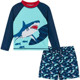 Raglan Rashguard and Boardshort Set