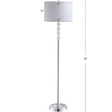 Aubrey 59.5" Crystal / Metal LED Floor Lamp