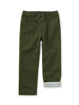Cozy Does It Lined Pants, Grape Leaf