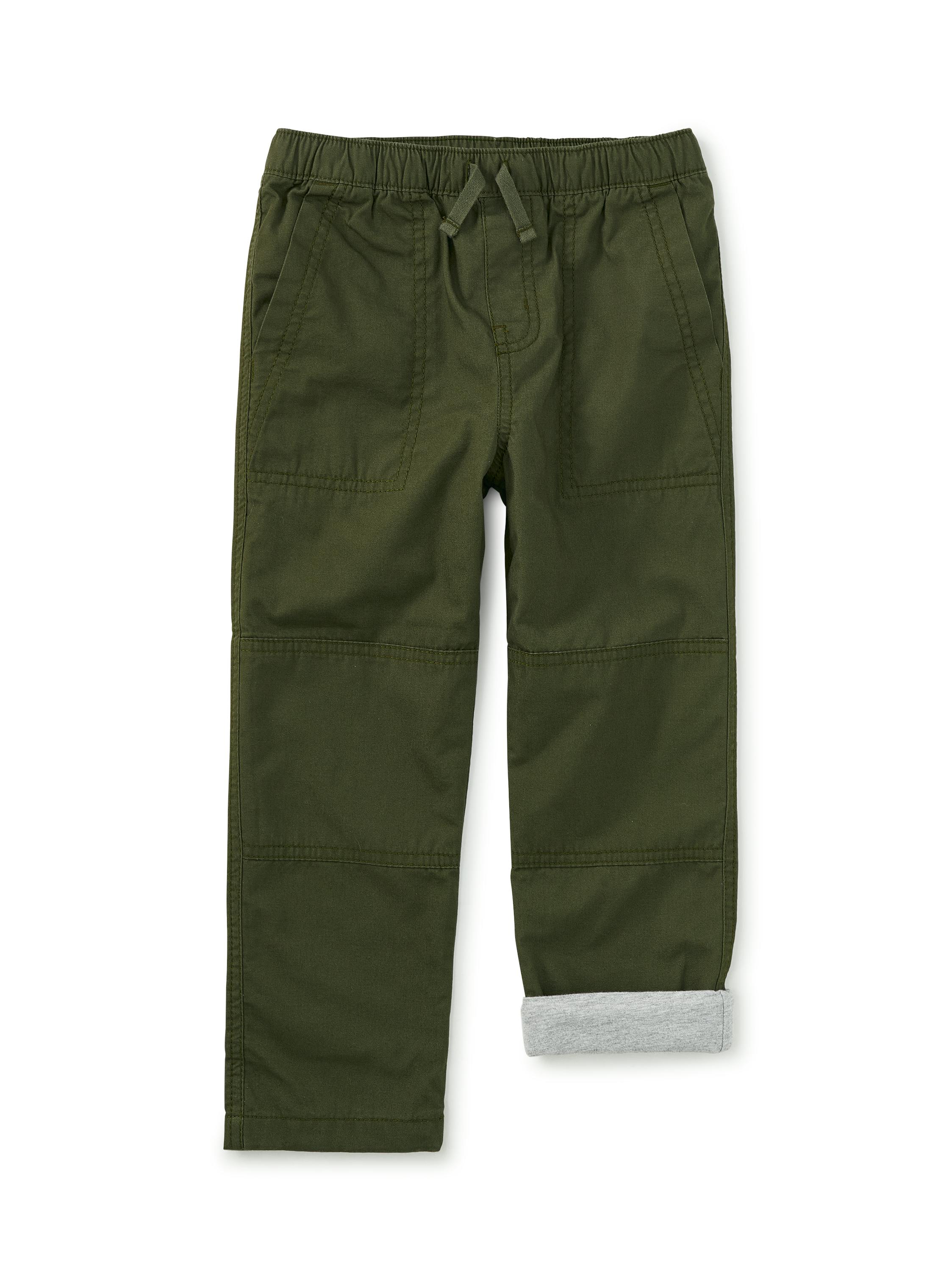 Cozy Does It Lined Pants, Grape Leaf