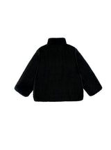 Sadie Faux Fur Coat, Black