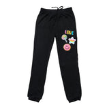 Girl's (8-14) Butter Fleece Hooded Sweatshirt with Assorted Patches