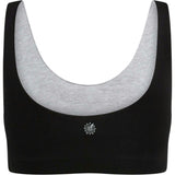Aster Reversible Girls Tank Bra White