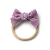 Halo Luxe Soft & Comfortable Newborn Baby Accessories Bundle - Designer Baby Hair Collection