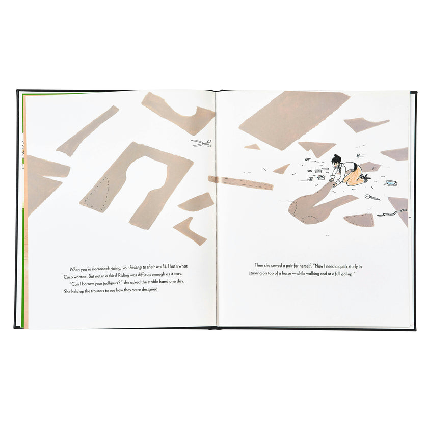 Coco and the Little Black Dress Leather Bound Children's Book
