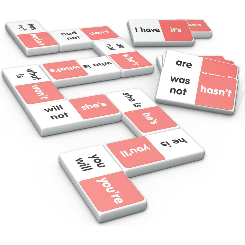 Contraction Dominoes Langauge Arts