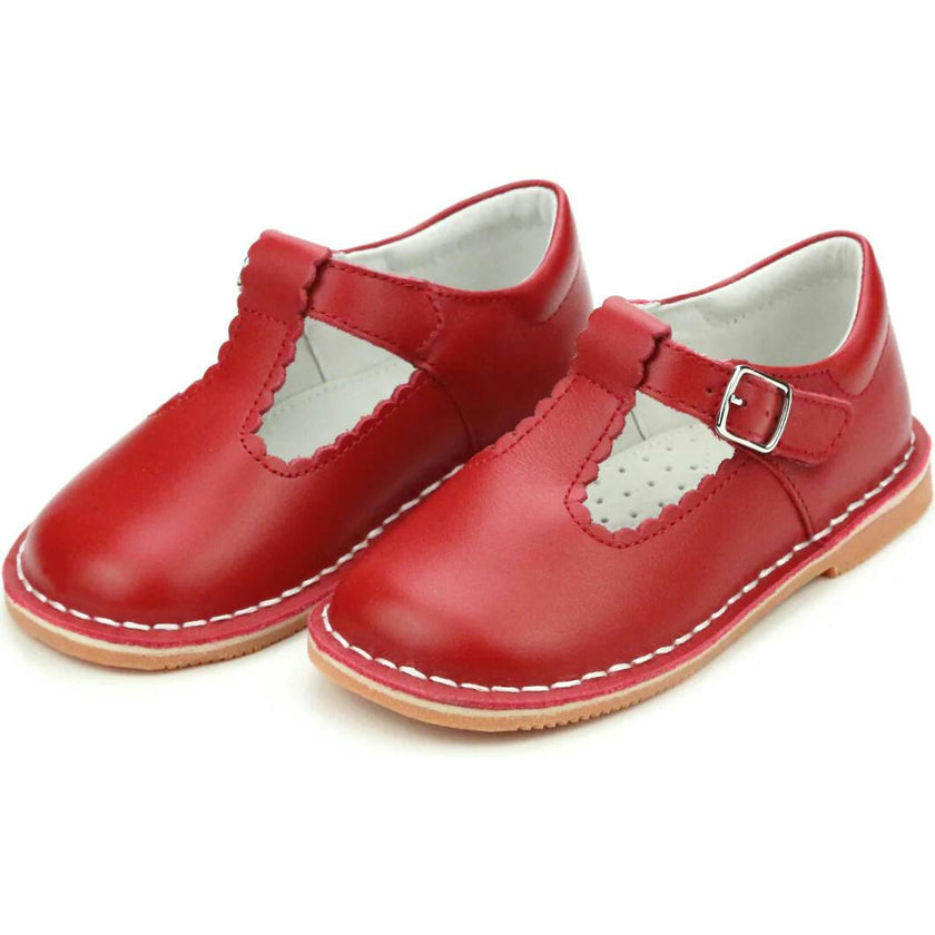 Selina Scalloped T-Strap Mary Jane
