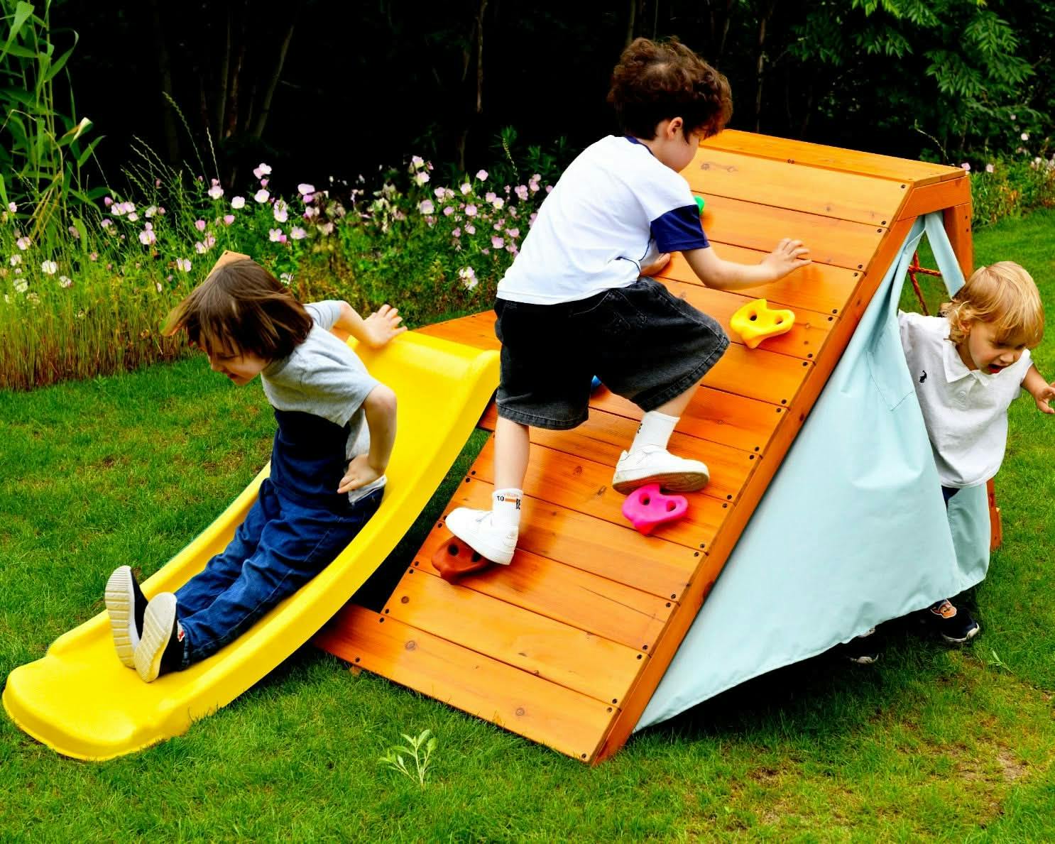 Palm - 5-In-1 Outdoor And Indoor Playground Playset