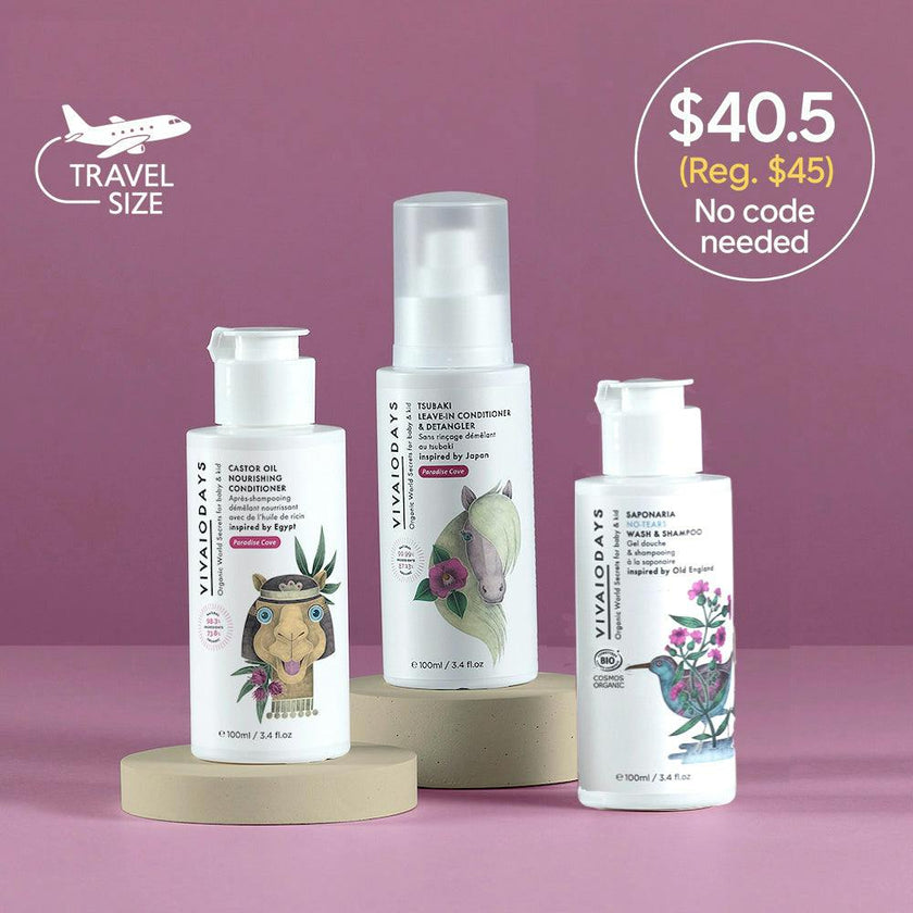 Natural Hair Care for Kid: Cleanse, Condition, Detangle