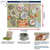 JOS: 1000 Piece Puzzle - Table By The Sea