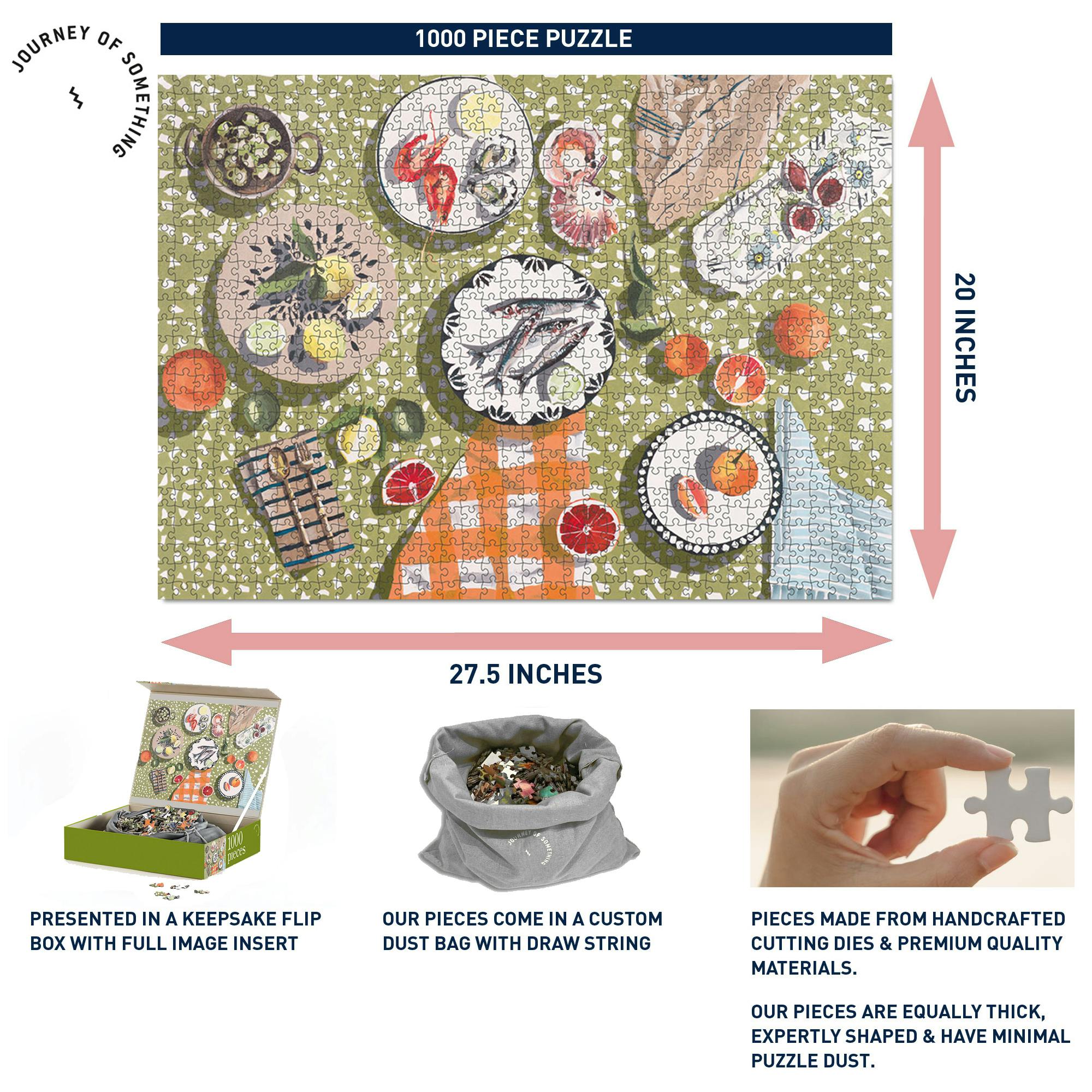 JOS: 1000 Piece Puzzle - Table By The Sea