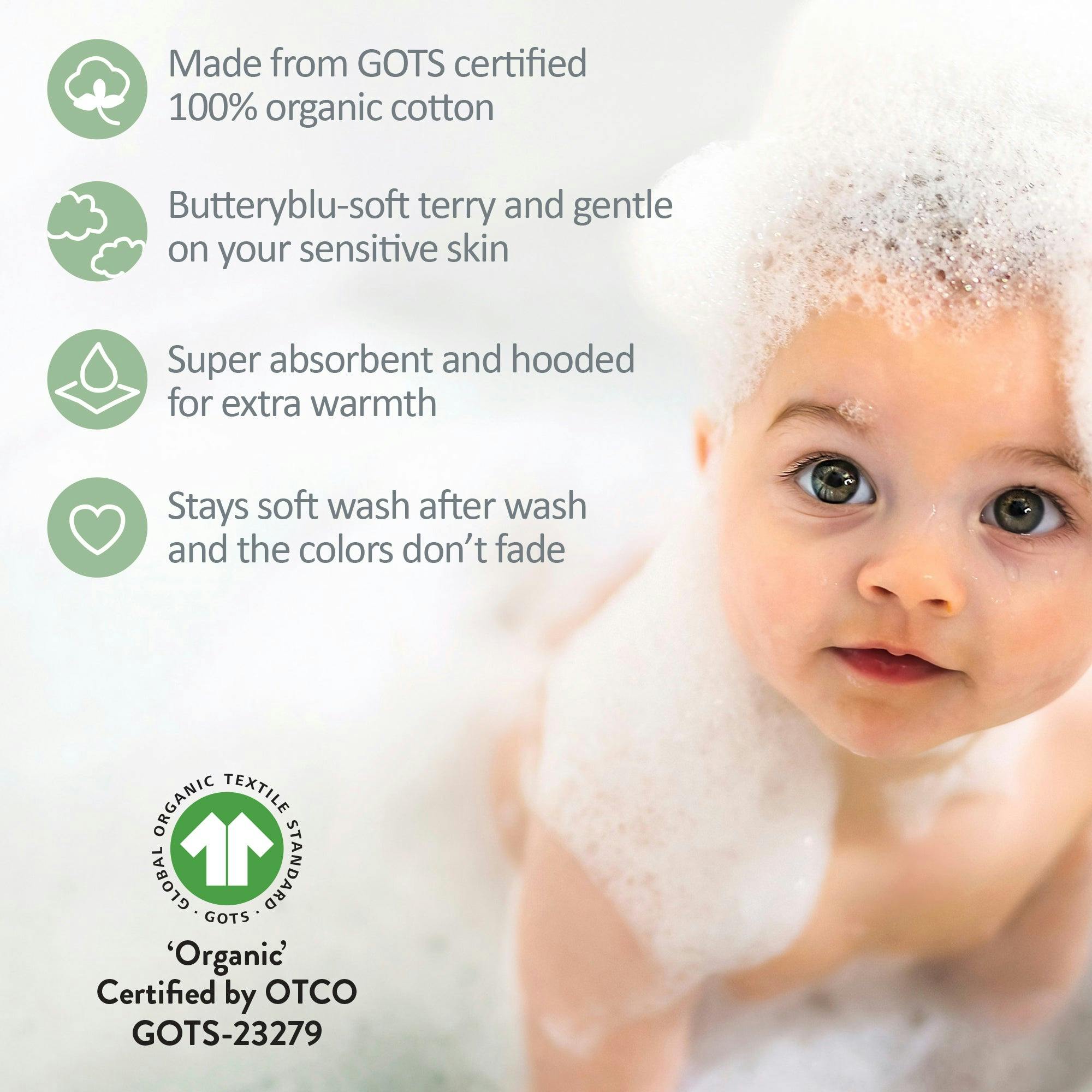 HARPER 3-Pack Hooded Towel