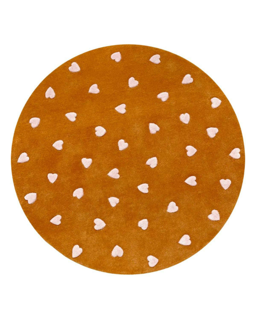 Round Hearts Rug