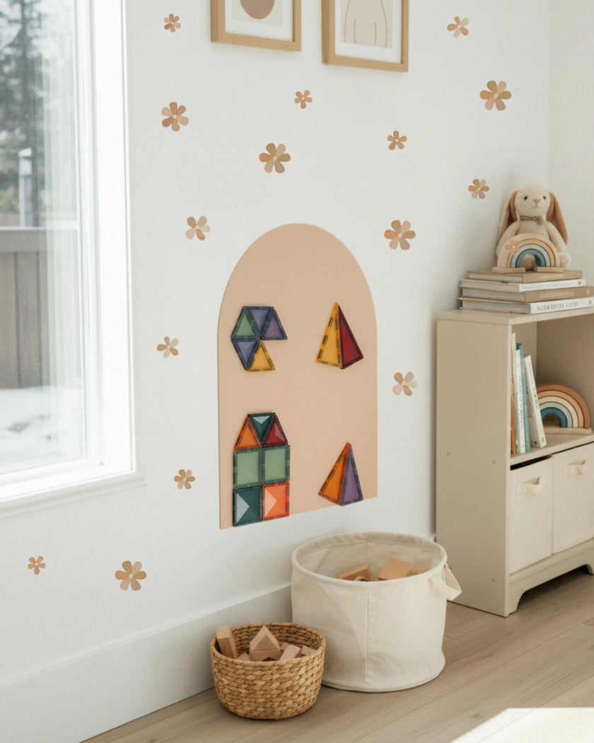 MINI Magic Playwall - Arch Magnetic Art Wall Decal for Small Spaces