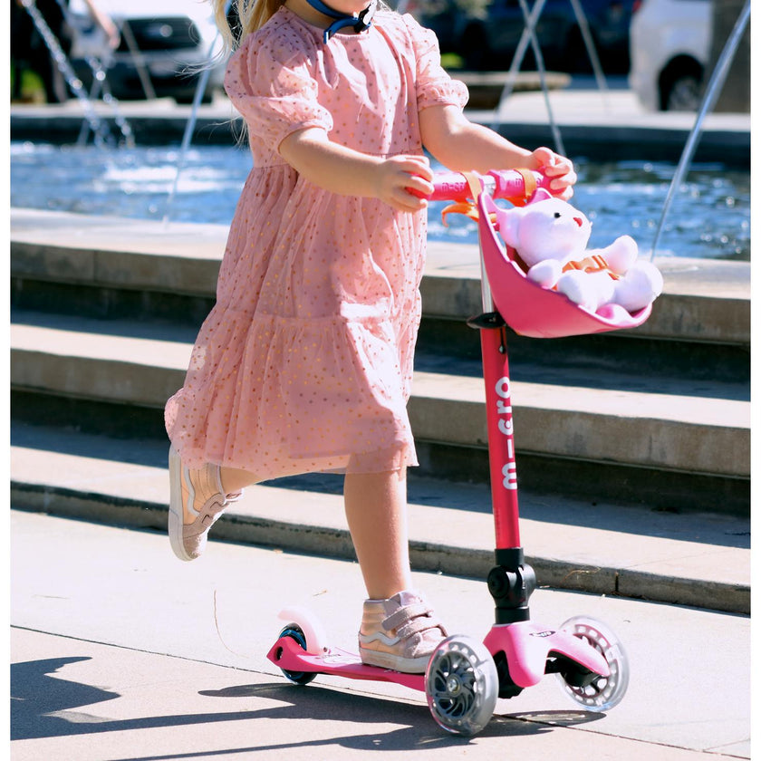 Micro Mini Foldable LED Scooter