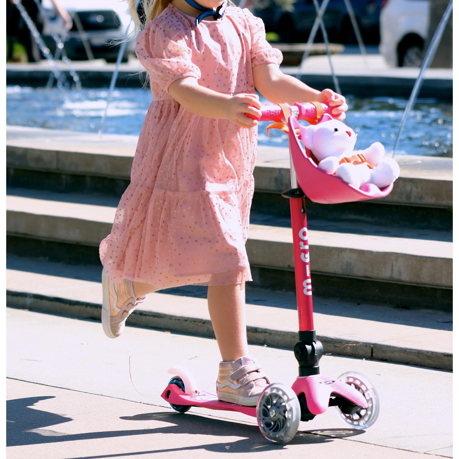 Micro Mini Foldable LED Scooter
