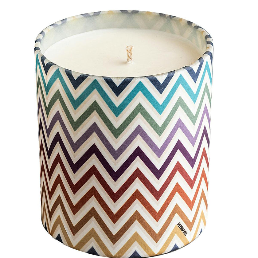 Scented Candle Watamu Zig Zag 220Gr  Diam. 3.3"