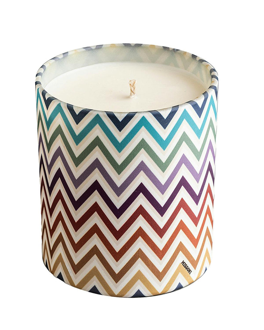 Scented Candle Watamu Zig Zag 220Gr  Diam. 3.3"