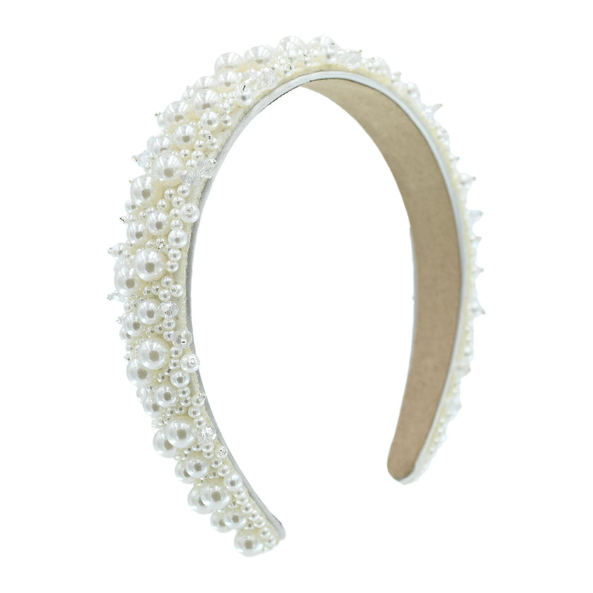 Royal Pearl Crystal Headband