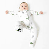 Winter Forest Animals Bamboo Convertible Footie