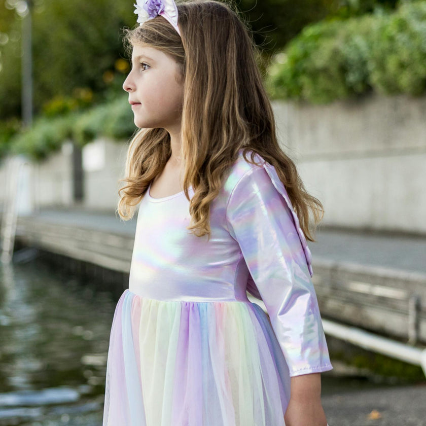Alicorn Dress with Wings & Headband