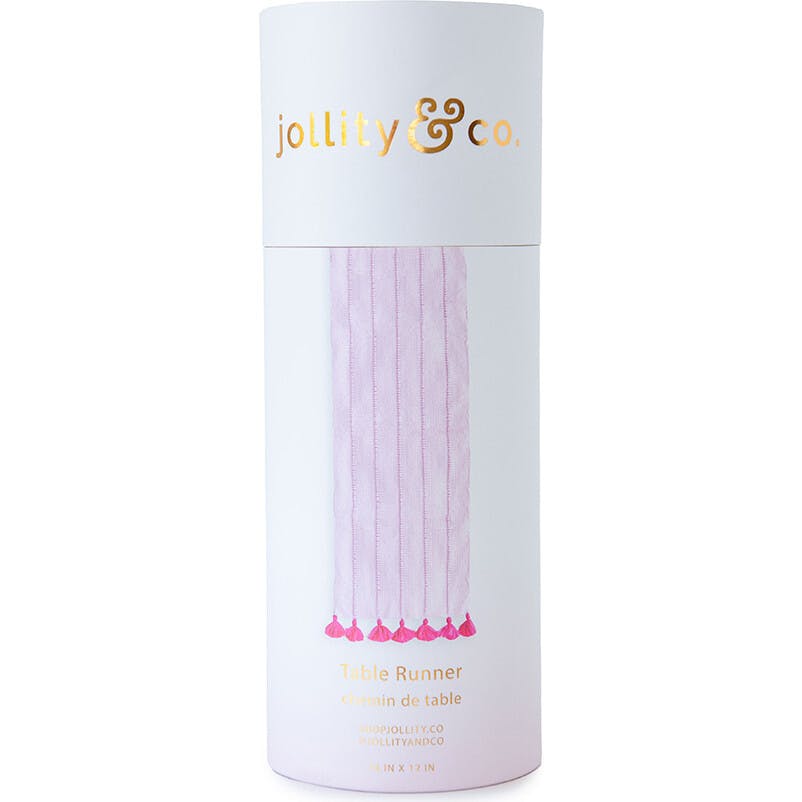 Petal Tassel Table Runner