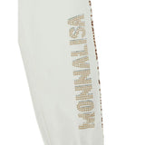 White Logo Sweatpants
