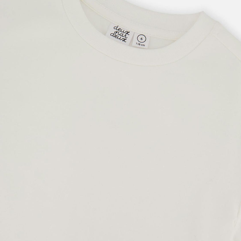 Heavy Jersey Wide Short Sleeve T-Shirt White