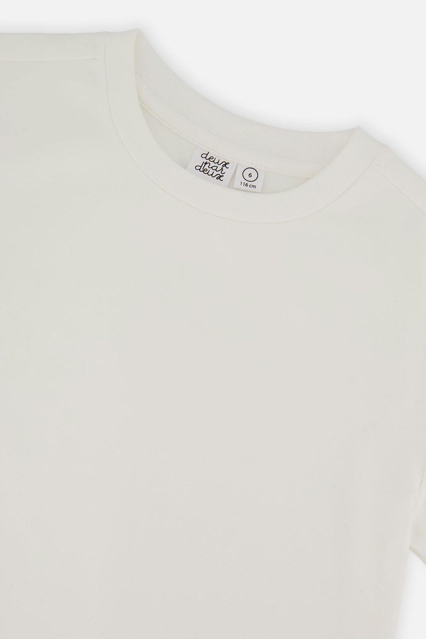 Heavy Jersey Wide Short Sleeve T-Shirt White
