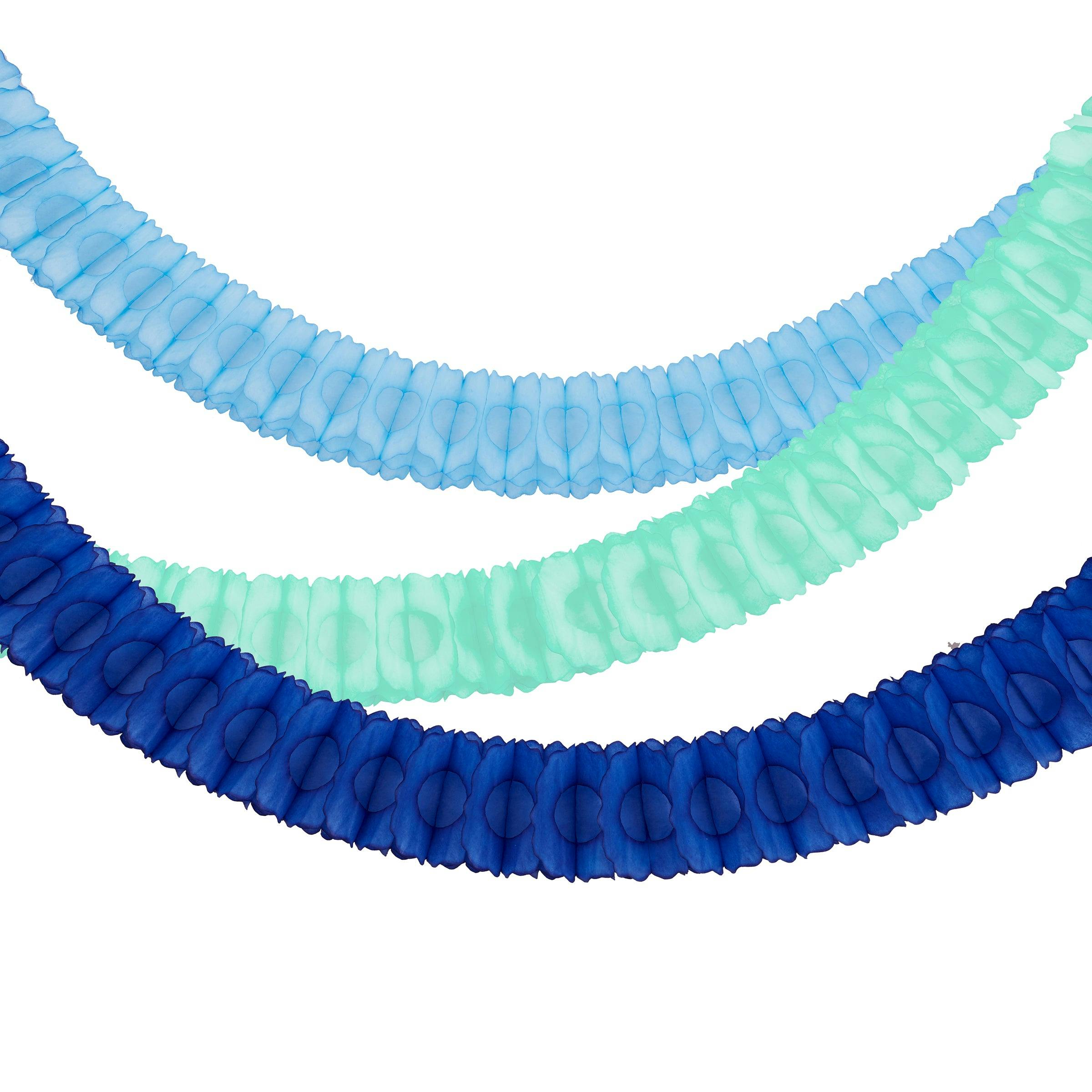 Set Of 3 Honeycomb Garlands