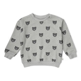Organic Fleece Sweatshirt - Woodland Bear