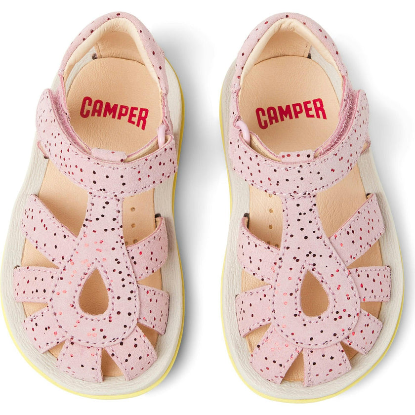 Bicho Dots Sandals, Pastel Pink