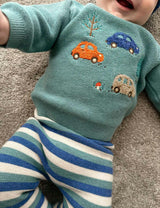 Woodland Jumper Duck Egg Melange