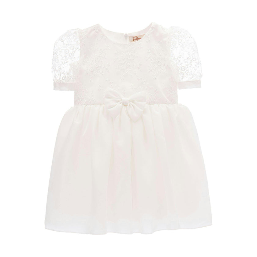 White Liora Lace Baby Dress