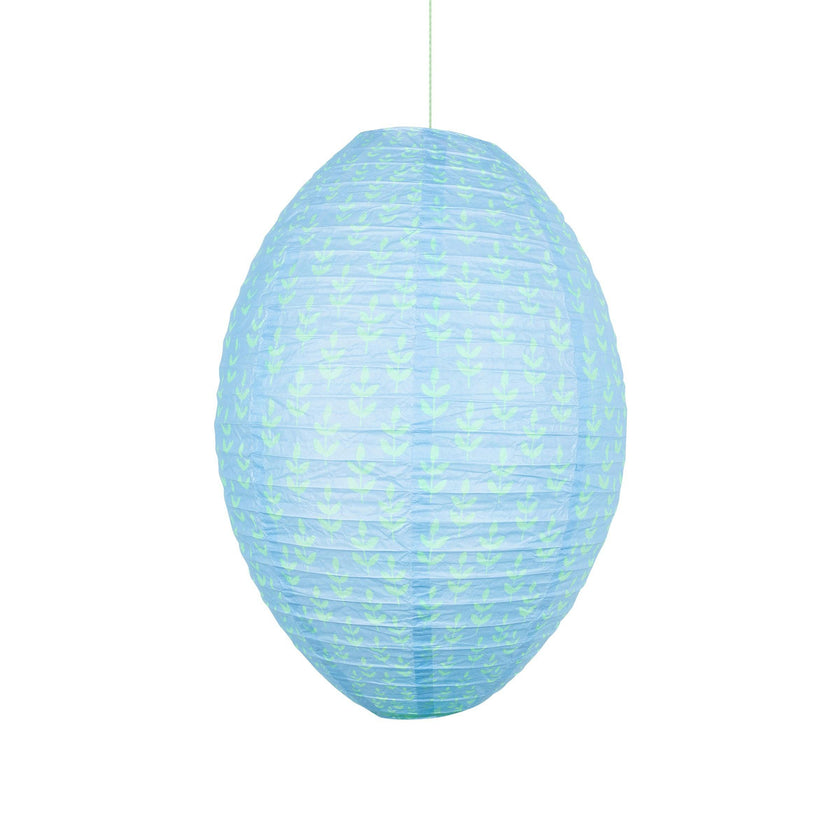 Flora Orange & Blue Lanterns